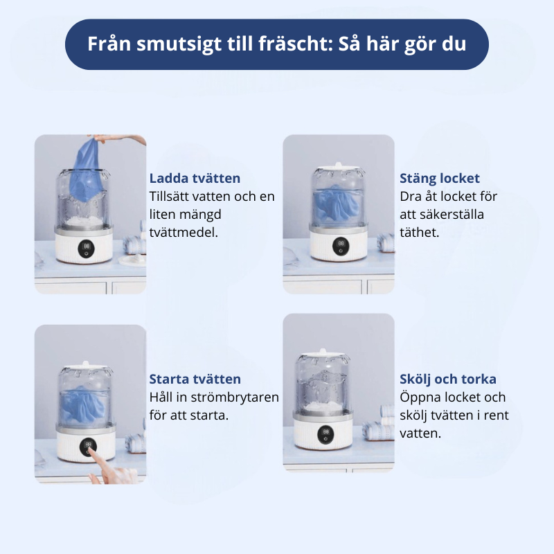 QuickWash - Tvätt gjort enkelt